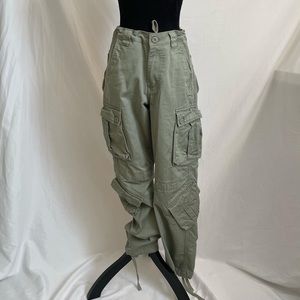 Green cargo pants